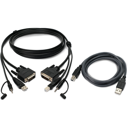IOGEAR DVI and USB KVM Cable Kit with Au