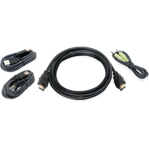 IOGEAR HDMI and USB KVM Cable Kit with Audio (6')