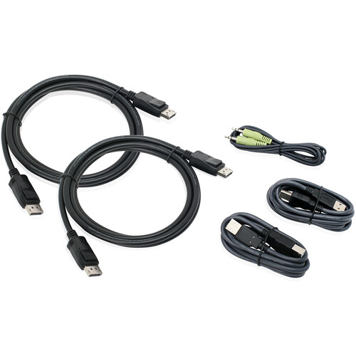 IOGEAR Dual View DisplayPort and USB KVM