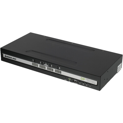 IOGEAR 4-Port Single View DisplayPort Se