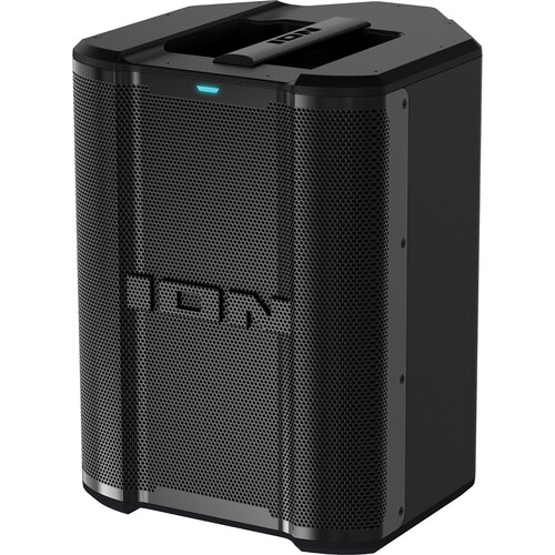 ION Audio Trouper 100 Battery-Powered Portable Speaker System with Bluetooth FM Radio and Wired Mic