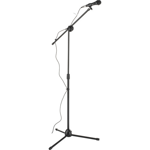 ION Audio Microphone and Stand Bundle MIC STAND KIT B&H Photo