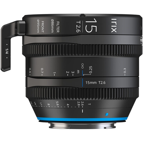 IRIX 15mm T2.6 Cine Lens (Canon EF Feet)