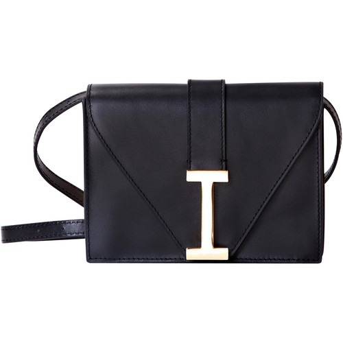 ISAAC MIZRAHI The I Clutch (Black) IM42853-BK B&H Photo Video