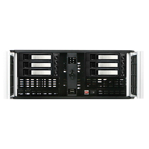iStarUSA D Storm Series D406SE-B6SL-SL 4U Compact Stylish 6 x 3.5