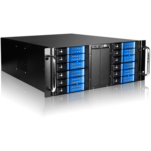 iStarUSA 4 RU 12-Bay Stylish Storage Server Trayless Hotswap 12 x 3.5