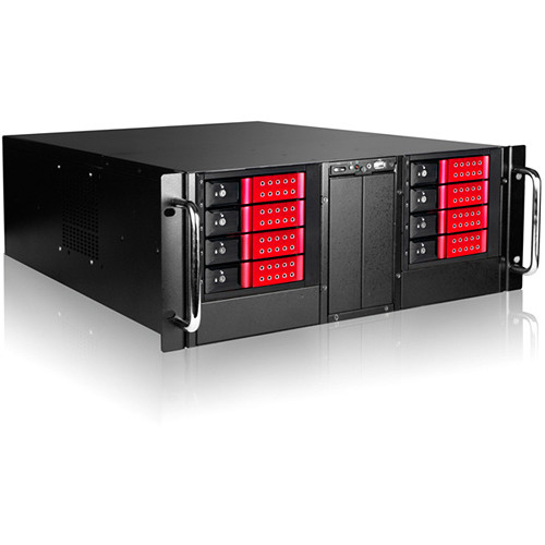 iStarUSA D410-DE8RD 4U 10-Bay Stylish Storage Server Rackmount 8x3.5
