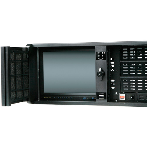 iStarUSA 4 RU Compact Stylish Rackmount Chassis with 8