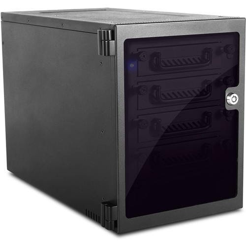iStarUSA 5-Bay SATA 6.0 Gb/s eSATA-Port Multiplier Hotswap Tower (Black)