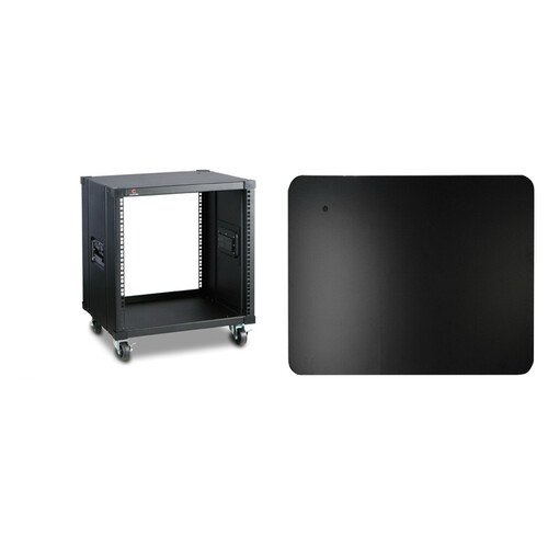 iStarUSA Simple Server Rack with Wood Top Kit (17.7