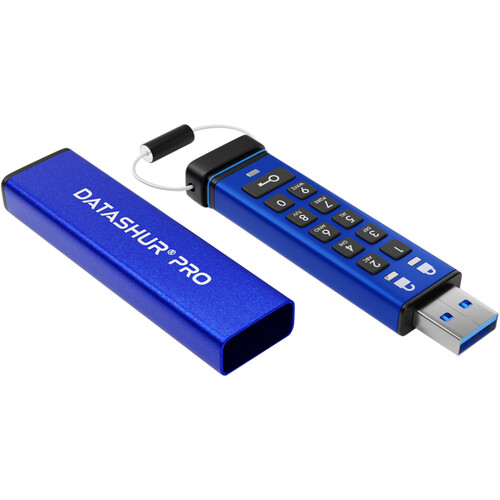 Istorage 32GB datashur Pro USB 3.0 Encrypted Flash Drive