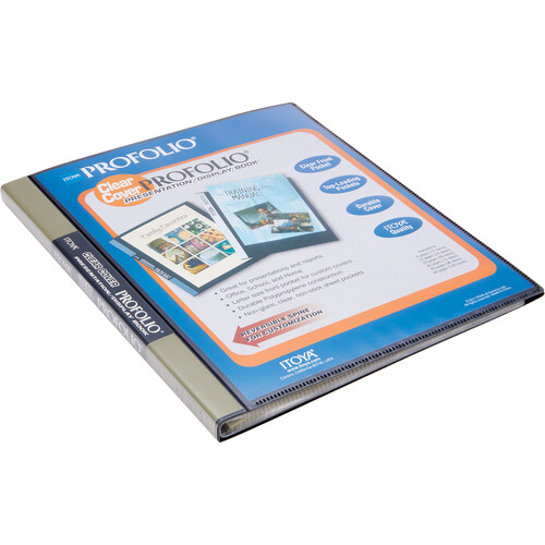 Itoya ProFolio with Clear Cover (24-Pack 8.5 x 11
