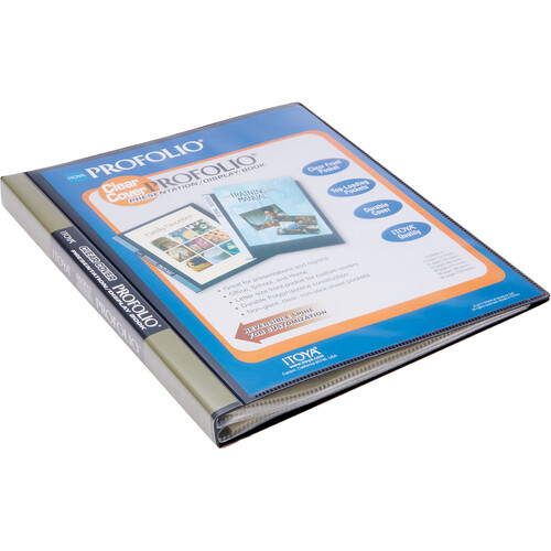 Itoya ProFolio with Clear Cover (36-Pack 8.5 x 11