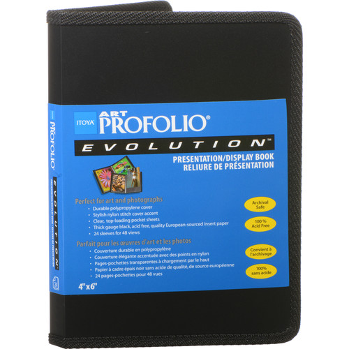 Itoya Art Profolio Evolution Presentation & Display Book (4 x 6