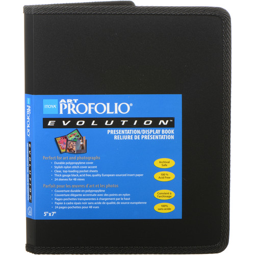 Itoya Art Profolio Evolution Presentation & Display Book (5 x 7