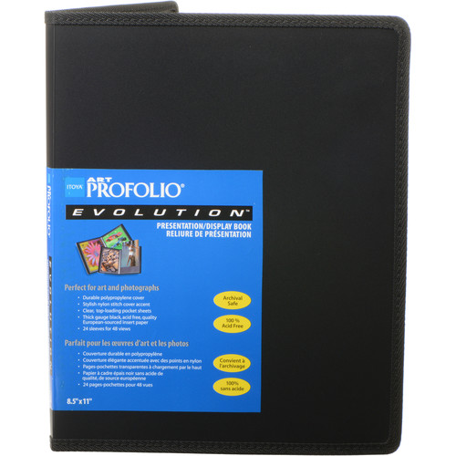 Itoya Art Profolio Evolution Presentation & Display Book (8.5 x 11