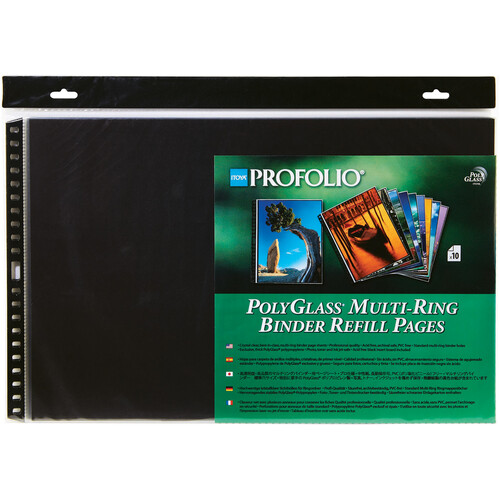 Itoya ProFolio PolyGlass Landscape Pages (17 x 11
