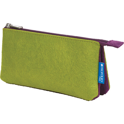 Itoya ProFolio Midtown Pouch (Green/Purple 4 x 7