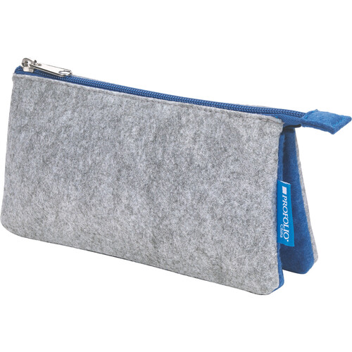 Itoya ProFolio Midtown Pouch (Gray/Blue 4 x 7