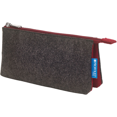 Itoya ProFolio Midtown Pouch (Charcoal/Maroon 5 x 9