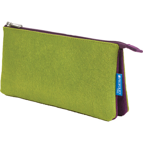 Itoya ProFolio Midtown Pouch (Green/Purple 5 x 9