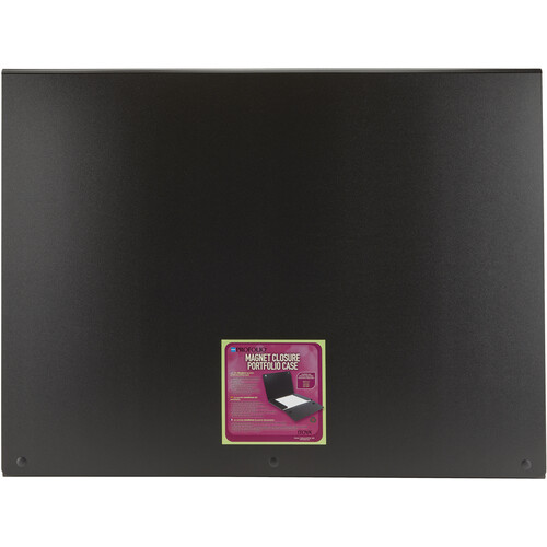 Itoya ProFolio Magnet Closure Portfolio Case (Black 22 x 30