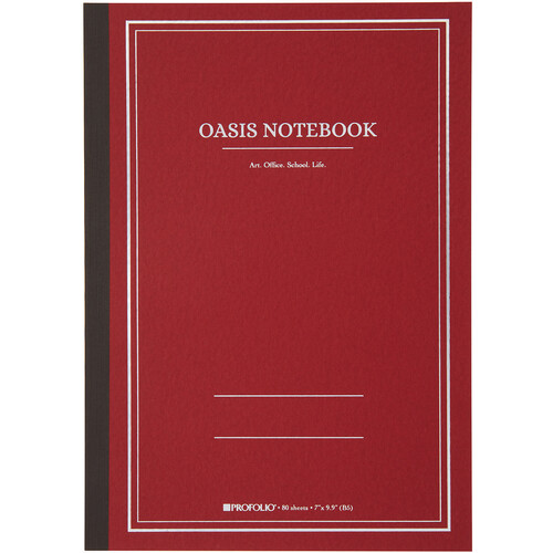 Itoya ProFolio Oasis Notebook (Brick 6.9 x 9.8