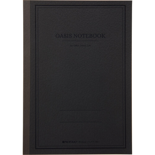 Itoya ProFolio Oasis Notebook (Charcoal 6.9 x 9.8