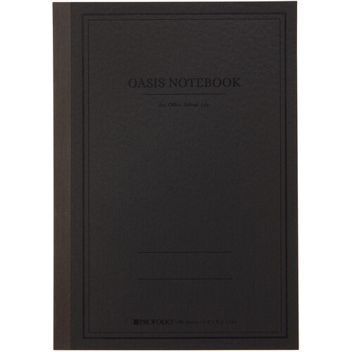 Itoya ProFolio Oasis Notebook (Charcoal 5.8 x 8.3