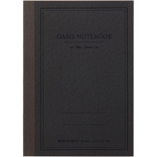 Itoya ProFolio Oasis Notebook (Charcoal 4.1 x 5.8