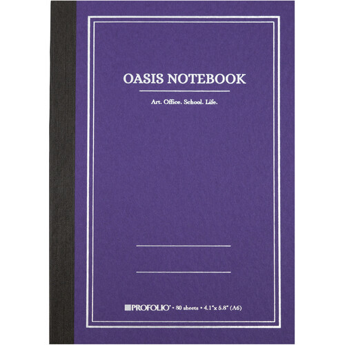 Itoya ProFolio Oasis Notebook (Purple 4.1 x 5.8