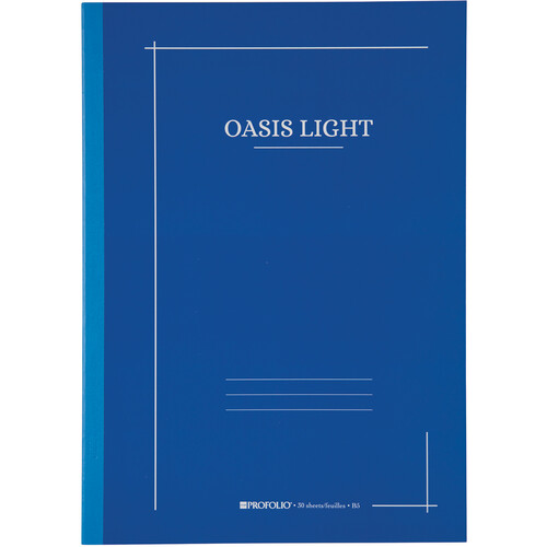 Itoya ProFolio Oasis Light Notebook (Blueberry 7 x 9.9