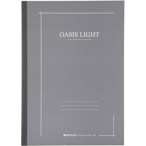 Itoya ProFolio Oasis Light Notebook (Thundercloud 7 x 9.9