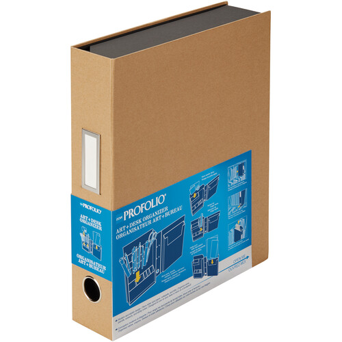 Itoya ProFolio Art + Desk Organizer (Brown)