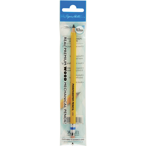 Itoya PaperSkater Pointkeeper Mechanical Pencil (Yellow)