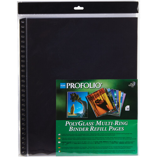 Itoya ProFolio PolyGlass Pages (Portrait 11 x 14