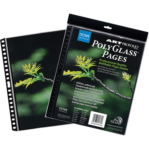 Itoya Art Profolio PolyGlass Pages (11 x 17