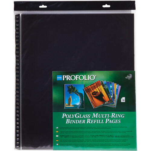 Itoya ProFolio PolyGlass Pages (Portrait 14 x 17