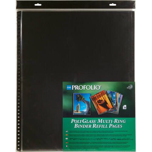 Itoya ProFolio PolyGlass Pages (Portrait 16 x 20