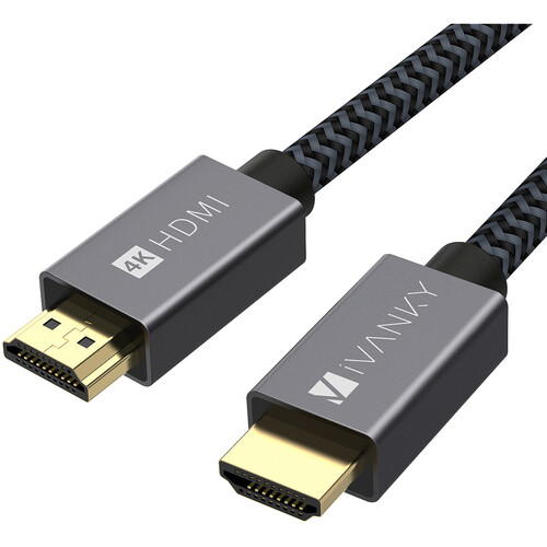 iVANKY Premium High-Speed HDMI Cable (15' Gray)