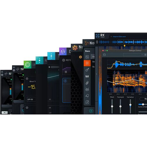 iZotope RX Post Production Suite 8.6 Software Bundle (Upgrade from any previous version of RX Standard)