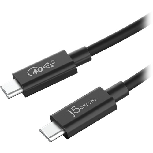 j5create 100W USB-C USB4 Cable (2.6')