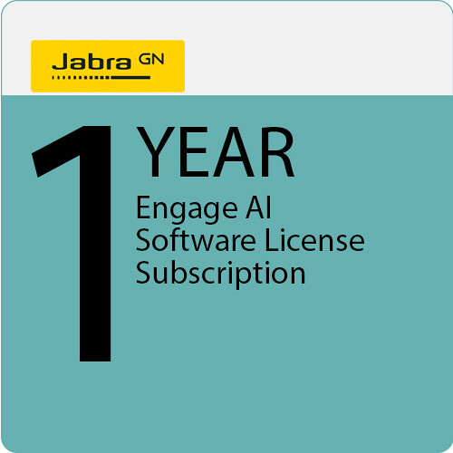 Jabra Engage AI Software (1-Year Subscription)