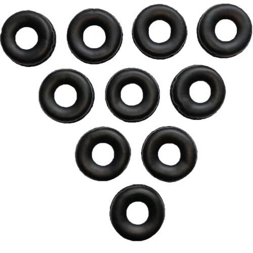 BlueParrott Leatherette Ear Cushions for BlueParrott VR11 Passport and Envoy Office (10-Piece)