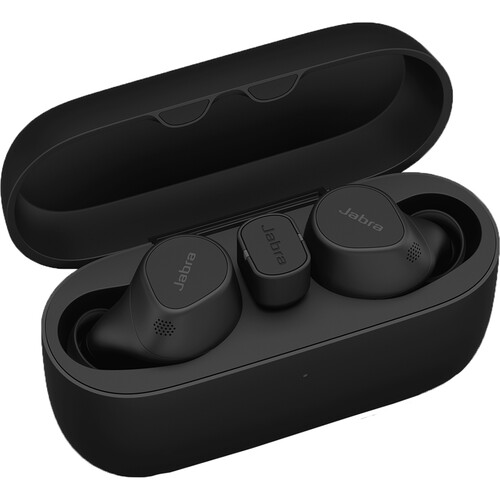 Jabra Evolve2 Buds USB-C UC Earbuds with USB-C Bluetooth Dongle