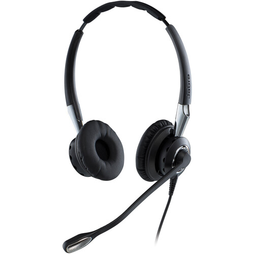 Jabra Biz 2400 II Duo Headset with Jabra Link 265 and Pouch Bundle