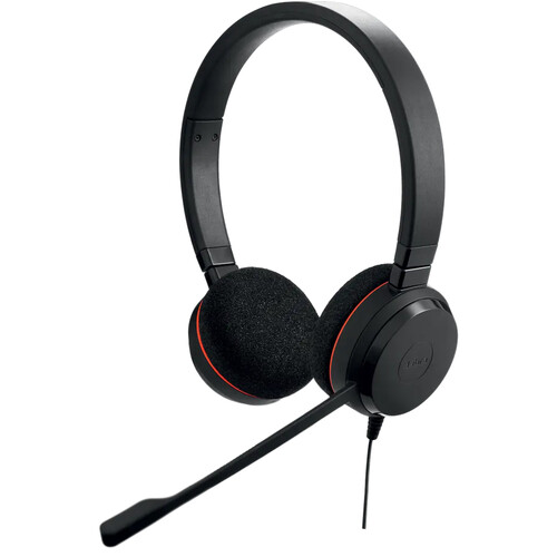 Jabra EVOLVE 20 Microsoft Teams Stereo Headset (Foam)