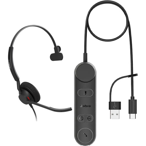 Jabra Engage 50 II USB-C / A UC Mono with Engage 50 II Link Wired Headset