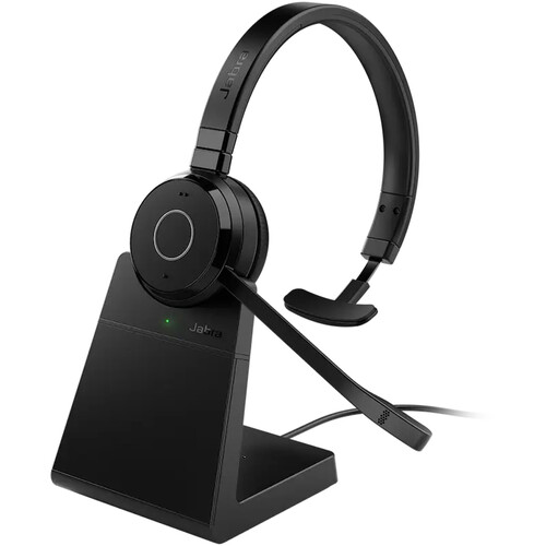 Jabra Evolve 65 TE Bluetooth Mono Headset (Microsoft Teams Certified)