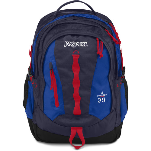 JanSport Odyssey Backpack (Navy Moonshine / Blue Streak) T14G1V7